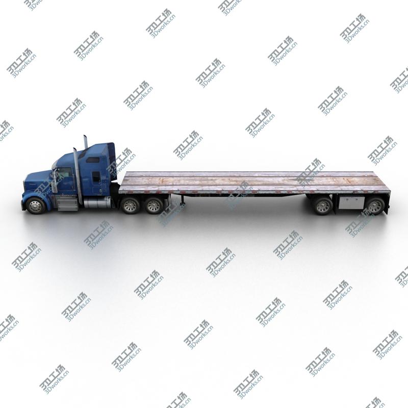 images/goods_img/202104094/Kenworth W900 Flat Bed Loader/2.jpg